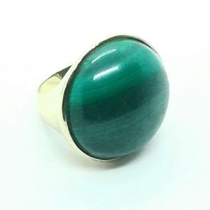 VINTAGE HUGE MALACHITE RING